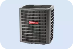 Goodman high-efficiency air conditioning condenser unit
